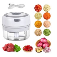 COOL MANGO Mini USB sjeckalica za brzo sjeckanje povrća i voća, 100 ml, Minichop