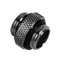 BITSPOWER Adapter ravni G1/4 inča AG na G1/4 inča AG, sjajno srebrni