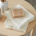 CATHERINE LANSFIELD Krem pamučni ručnici u setu 2 kom od frotira 30x30 cm Zero Twist
