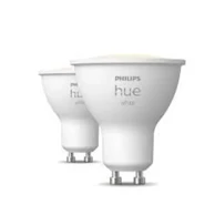 PHILIPS Pametna žarulja GU10 HUE, bijela, 2 kom