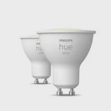 PHILIPS Pametna žarulja GU10 HUE, bijela, 2 kom