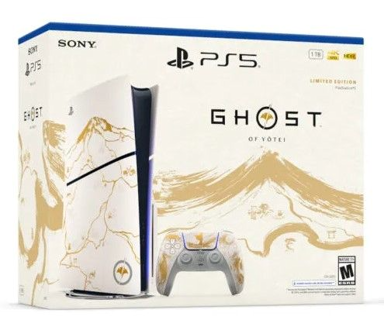 SONY PlayStation 5 Slim Ghost of Yotei Gold Limited Edition Bundle