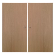 HAMMEL FURNITURE Vrata u dekoru hrasta za modularni sustav polica 2 kom 32x66 cm Mistral Kubus 