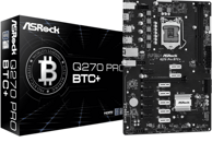 ASROCK Matična ploča Q270 PRO, Intel Q270, DDR4, s. LGA 1151, ATX