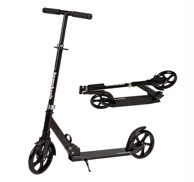 Romobil sklopivi 200 mm, 95-105 cm, crni