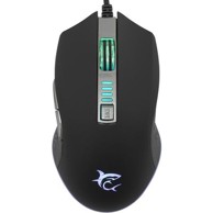 WHITE SHARK Miš GM-5002 Octavius, crni, 6400 dpi, optički, žičani