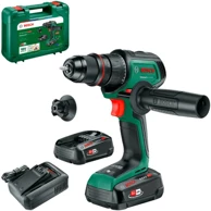 BOSCH DIY Akumulatorska bušilica/odvijač AdvancedDrill 18V-80 QuickSnap, 2×2,5 Ah