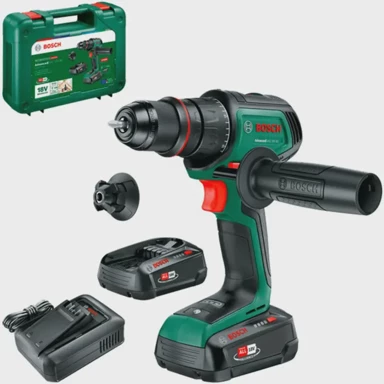 BOSCH DIY Akumulatorska bušilica/odvijač AdvancedDrill 18V-80 QuickSnap, 2×2,5 Ah