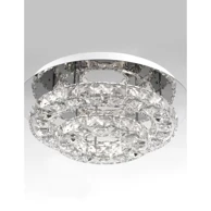NOVA LUCE Plafonska  svjetiljka Quentin NL83399203, LED 28 W, 3000 K, 1560 lm, IP20, krom