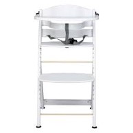 FREEON Stolica za hranjenje Moon, drvena, bijela