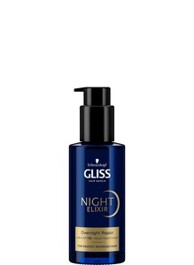 GLISS Serum za kosu Night Elixir Ultimate Repair, zlatna