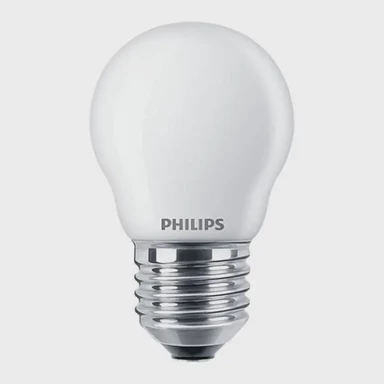 PHILIPS CorePro LED luster žarulja, E27, 6.5-60W, 827, P45, FR, ND