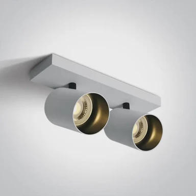 Nadgradni reflektor, DM65205N/W, 2xGU10, 10W, bijela