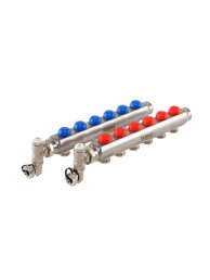 TERMA Podni razdjelnik TT, s ventilima, 6 krugova