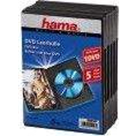 HAMA DVD Jewel Case, 1 disk, 5 kom, crna