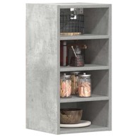Viseći ormarić beton sivi 30x29,5x60 cm izrađeno drvo
