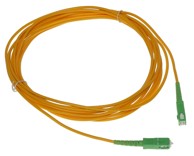 Optički patch kabel SC/APC – SC/APC, jednomodni 9/125, simplex, PVC, 5 m