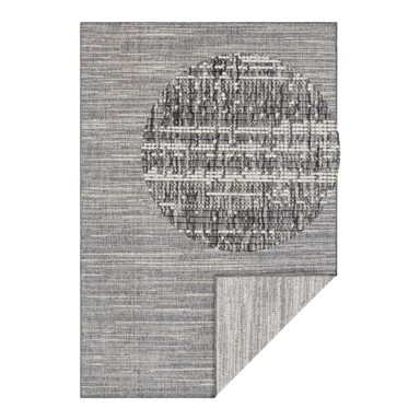 ELLE DECORATION Vanjski tepih Gemini 170x120 cm, sivi
