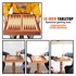 VEVOR Igraći stol 3 u 1, šah, dama i backgammon, 65 x 65 x 67,5 cm, smeđi