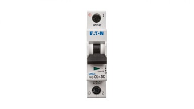 EATON Automatski osigurač 1P C 6A 15kA DC FAZ C6/1-DC