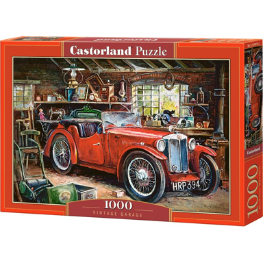 CASTORLAND Puzzle Vintage Garage, 1000 kom., vozila