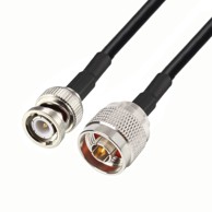Antenski kabel BNC utikač / N utikač NISKI GUBITCI, RG58, 3 m