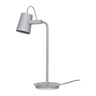 HÜBSCH Svijetlo siva stolna lampa (visina 54 cm) Ardent 