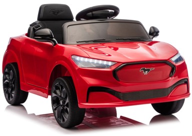 FORD Licencirani auto na akumulator Mustang Mach-E Blue 24V, crveni