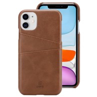 CRONG Maska Neat kožna sa otvorima za kartice za iPhone 11 Pro