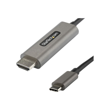 STARTECH.COM Adapter za video kabel CDP2HDMM3MH 3 m USB-C na HDMI Tip A, crni/srebrni