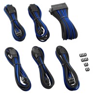 CABLEMOD Pro ModMesh komplet produžnih kabela, crno/plavi CM-PCAB-BKIT-NKKB-3PK-R