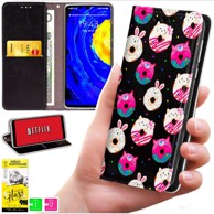 BLUEMOON Futrola tipa novčanik za Xiaomi Redmi 15 4G / 5G 169 mm - maska sa printom + staklo 9H