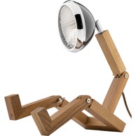 PIFFANY MR. WATTSON Stolna lampa Original Intense siva