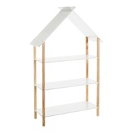 CASA SELECCIÓN Bijela dječja biblioteka 79x131 cm 