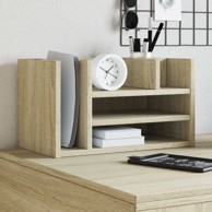 Organizator za stol, 44,5 x 24 x 25 cm, konstruirano drvo, boja hrasta