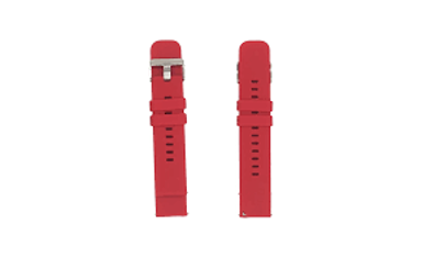MEANIT Zamjenski remen za smartwatch, 22mm, crveni