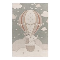 UNIVERSAL Zeleni/bež dječji tepih 120x170 cm Clown 