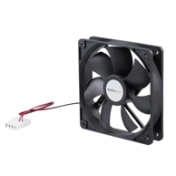 STARTECH Ventilator za kućište FANBOX12, 12 cm, crna