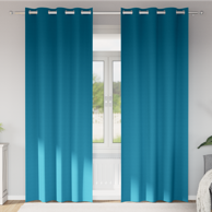 Zavjese za zamračivanje 225x140 cm 2kom, tirkizne
