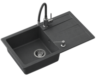 QUADRON Set Ready Max crna s uzorkom