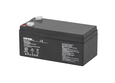 SLOMART Gelni akumulator VIPOW 12 V 3,3 Ah