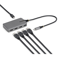 STARTECH USB čvorište 5G4AC-USB-C-HUB, sivo