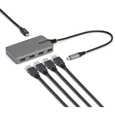 STARTECH USB čvorište 5G4AC-USB-C-HUB, sivo