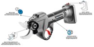 GRAPHITE Akumulatorske škare Energy+, 18 V, Li-Ion, brushless, bez baterije