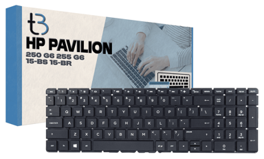 HP Tipkovnica Pavilion 250 255 G6 15-BS 15-BR, crna