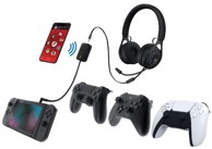 BIONIK Chat Mixer, za Nintendo Switch/Lite/PS4/5,Xbox One/X/S