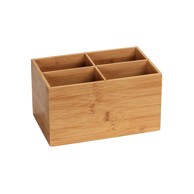 WENKO Organizator od bambusa za kupaonicu s 4 pretinca Terra