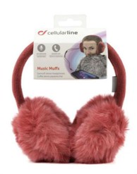 CELLULARLINE Zimske slušalice, crvene