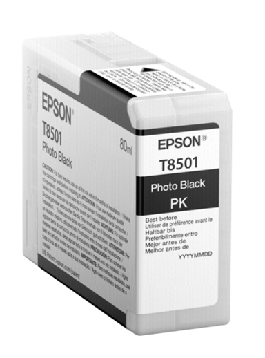 EPSON Tinta za printer ink cartridge photo black T 850 80 ml T 8501