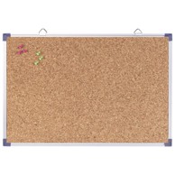 Ploča pluto 90x60 cm obostrana aluminijski okvir CWB06096A